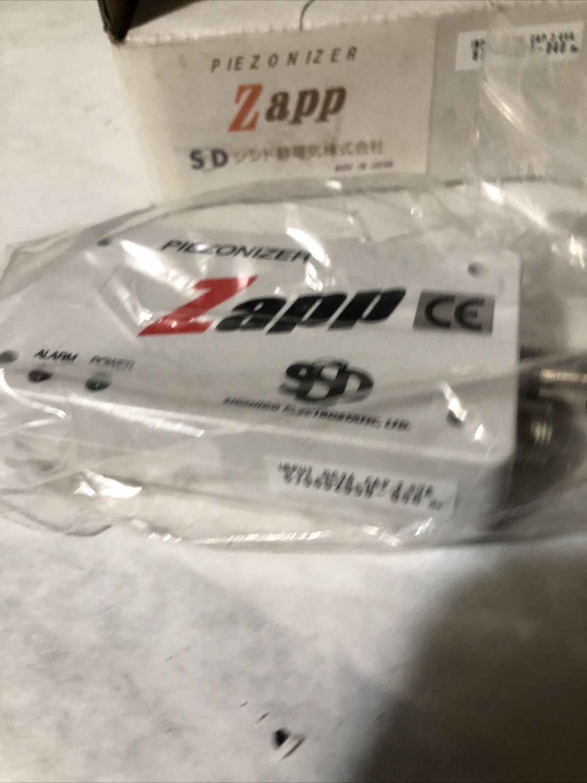 New Ssd Piezonizer Zapp High-Frequency Ac Air Ionizer Dc24v 670402050-040,Bj