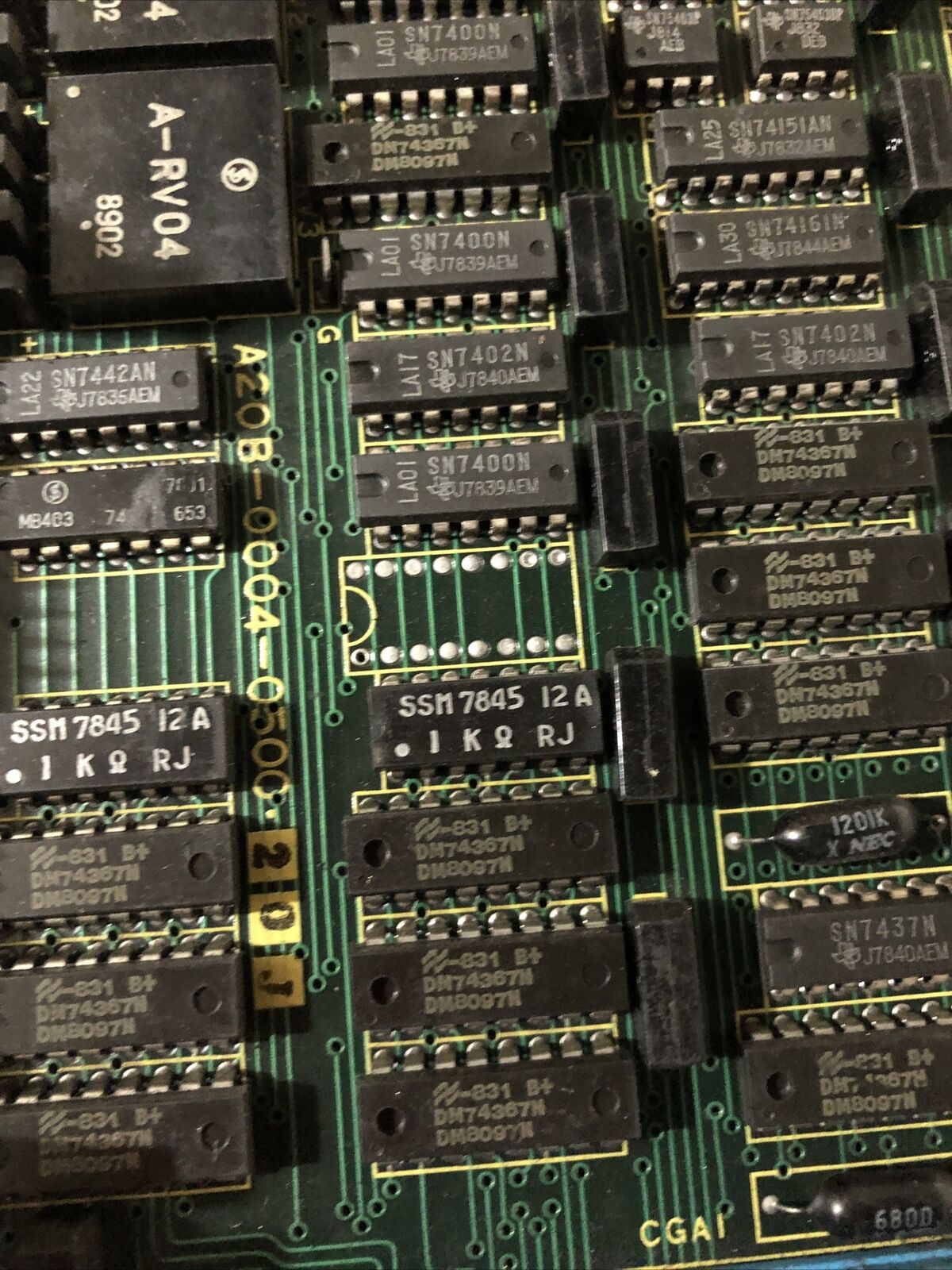 Fanuc A20b-0004-0500-20J, A20b-0004-0500 Cnc Pcb Card,Circuit Board,Fi