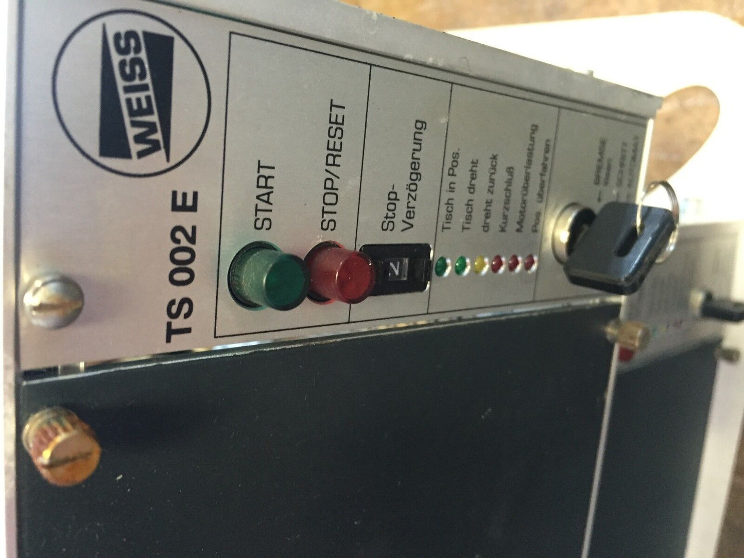 Weiss Ts 002 E Cnc/Plc Controller,Ci699,Plc 032,Ap 670,Cu 647,Ep660,Aa