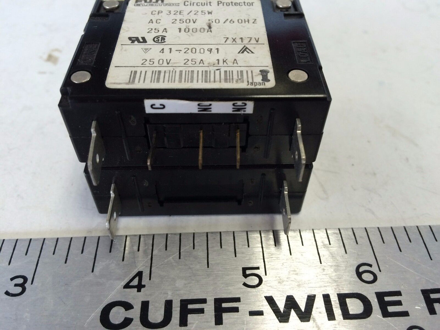 New Fuji Cp32e/25W Electric Circuit Breaker 25Amp 2Pole,Cx