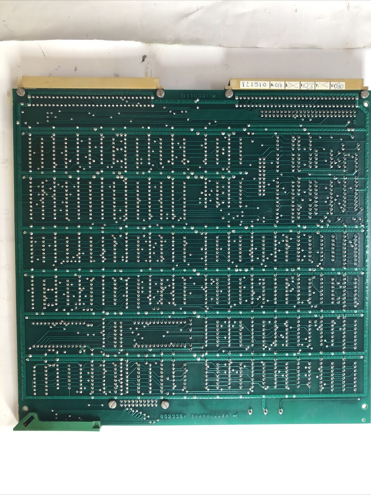 Charmilles Robofil 811033,811033E Plc Board,Fl