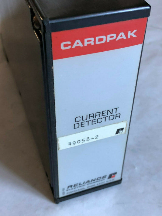Reliance Electric 49058-2 Current Detector Cardpak,Reliance 0-49058-2,Sf