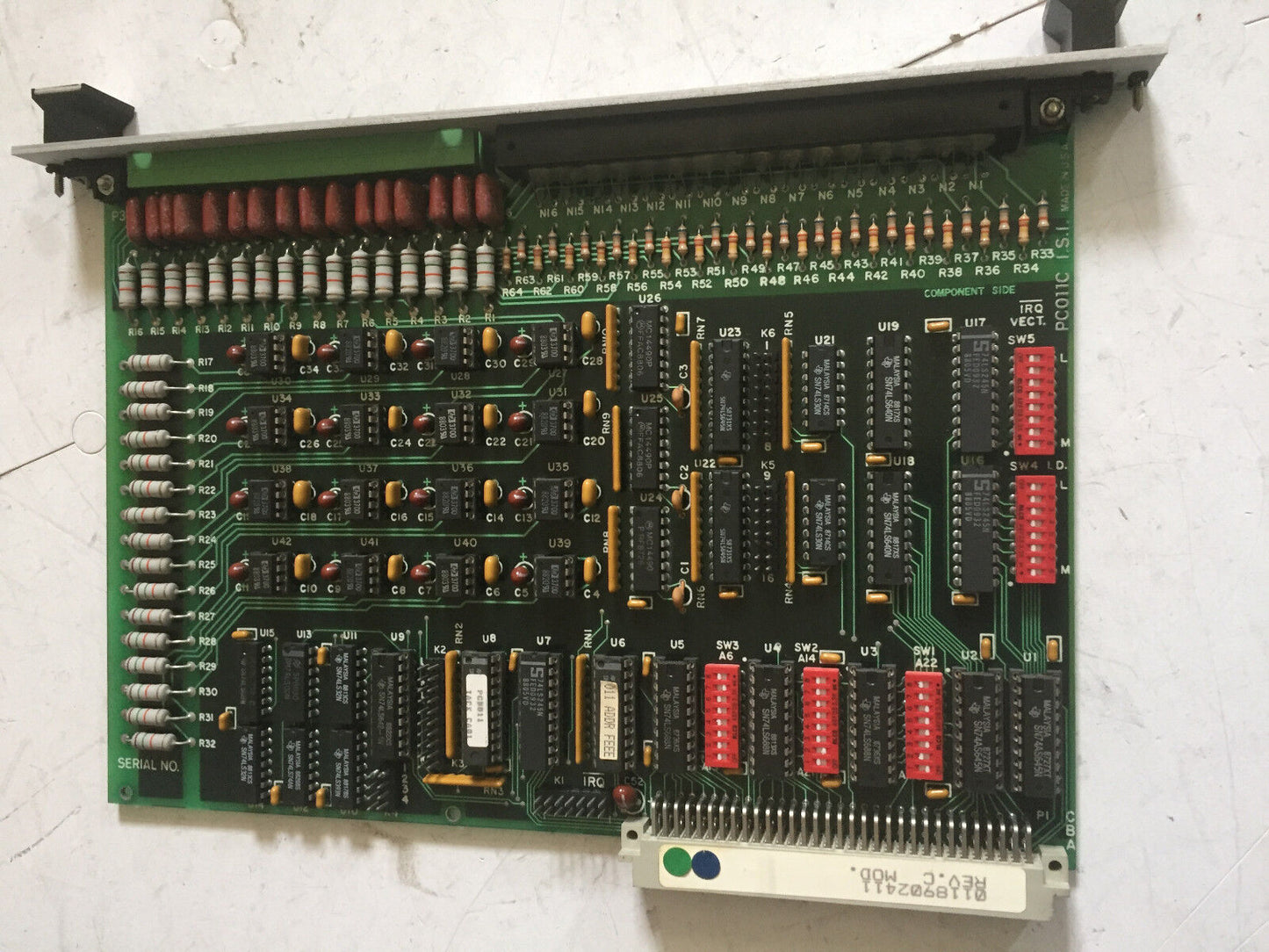 Isi Robotics Pc011c,I.S.I. Pc011c Aci Input Module ,Ed,Ej