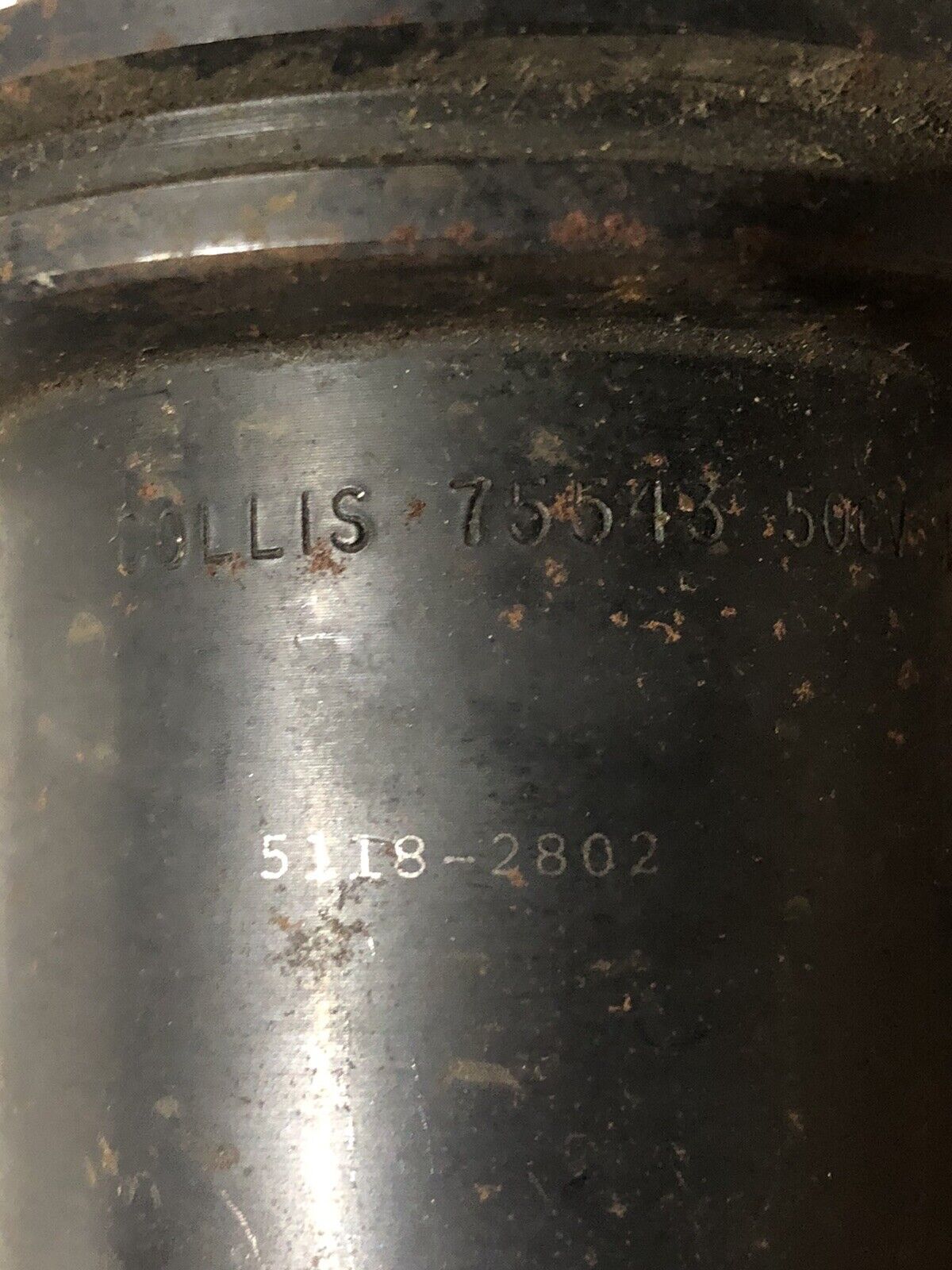 Collis 75543 50Cv 1-1/4 Sm 5.50 Pro W7,Shell Mill Holder,Cat-50,5118-2802,To