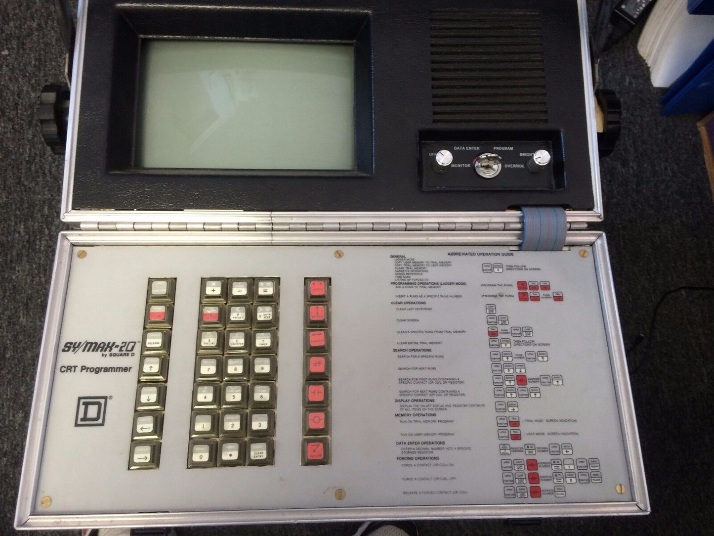 Square D 8884-Spr-25 ,Sy/Max20 Crt Programmer  ,Tg