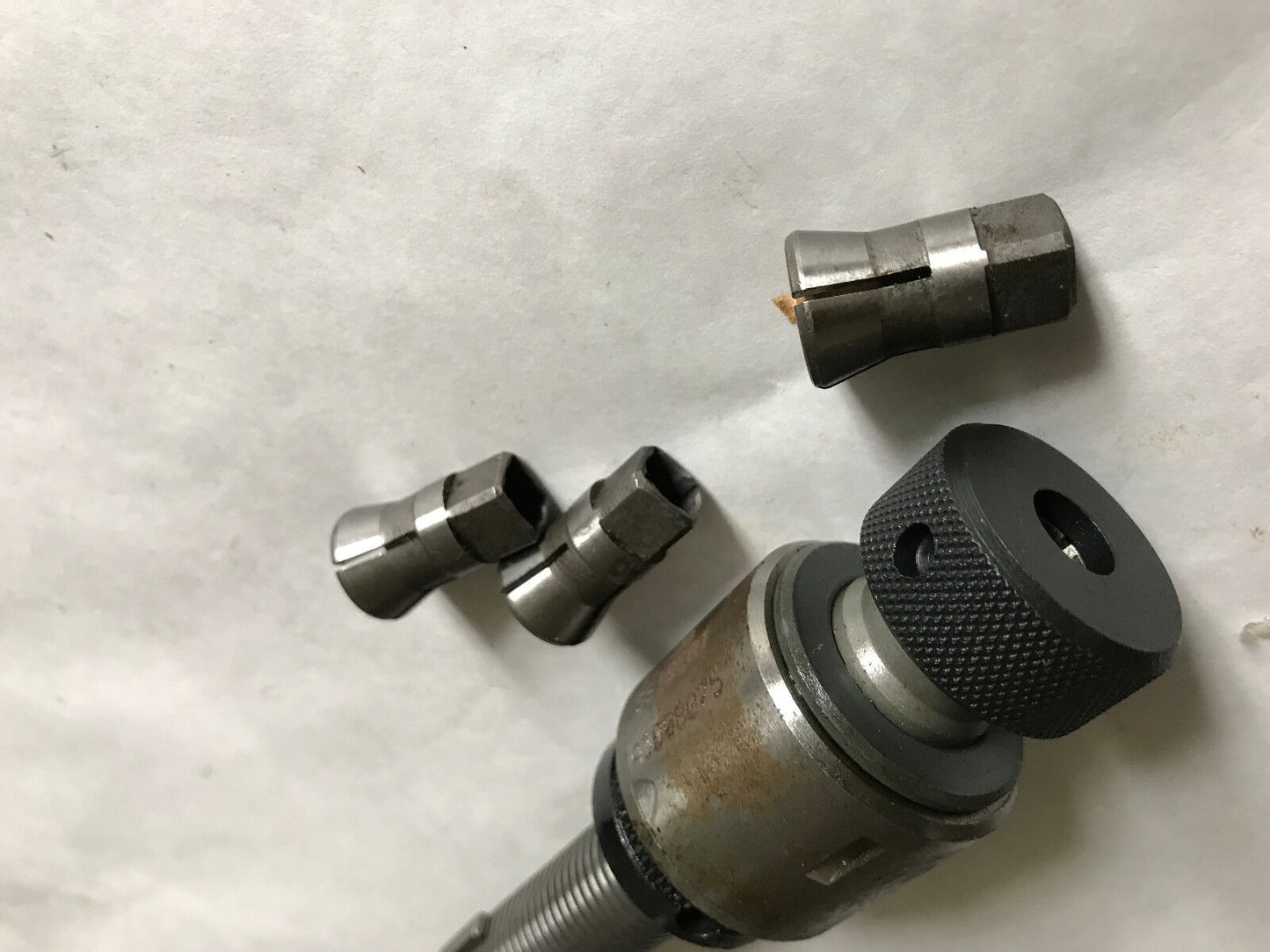 Seibert Sj-Oa 3/4" Auto Shank .381 Tap Collet Chuck & 3Pc .381" Tap A3008075,Ah
