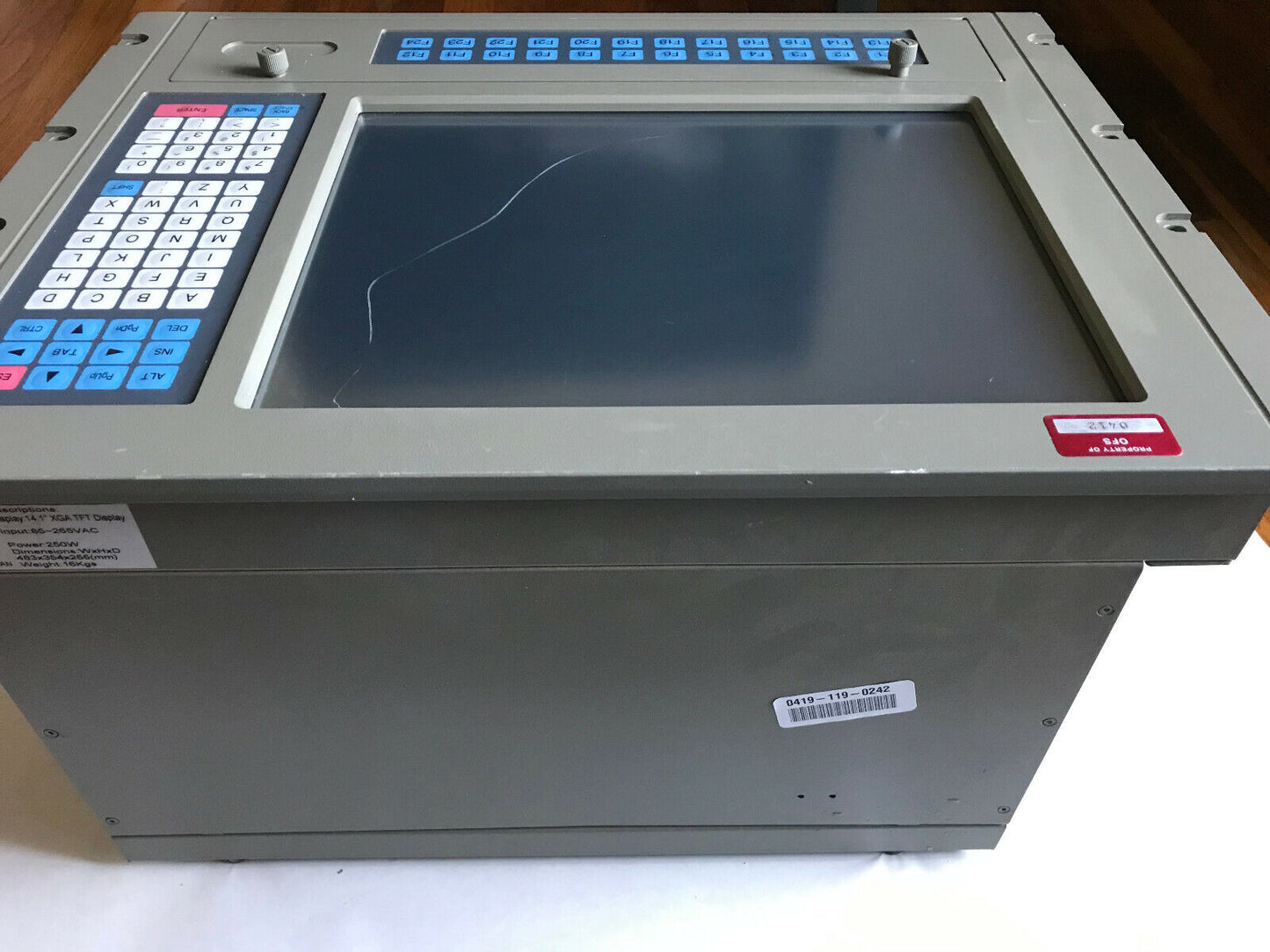 Acceed Amb-6501Tt-018 Industrial Pc. 14.1" Xga 250W, 85-265Vac,Amb-6501Tt018,Ab