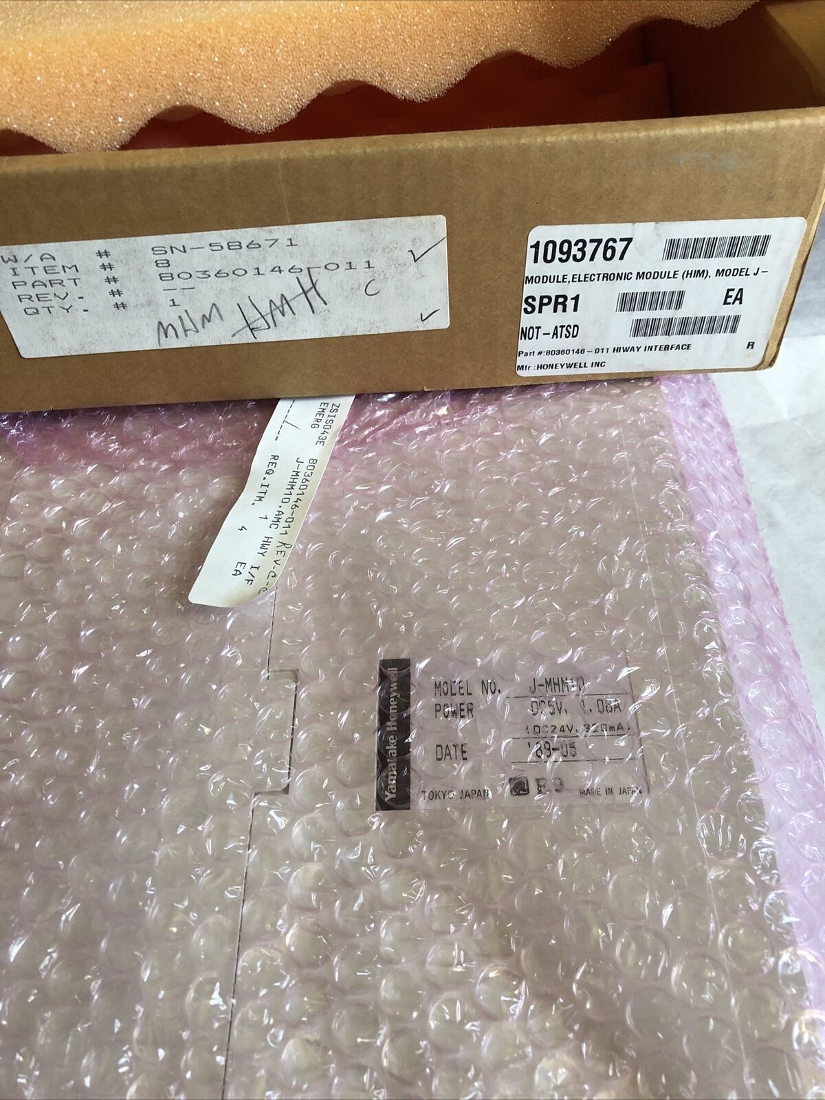 New Honeywell Mhm10,Honeywell J-Mhm10 Dc5v,1.08A,1093767 Plc Controller,Sd