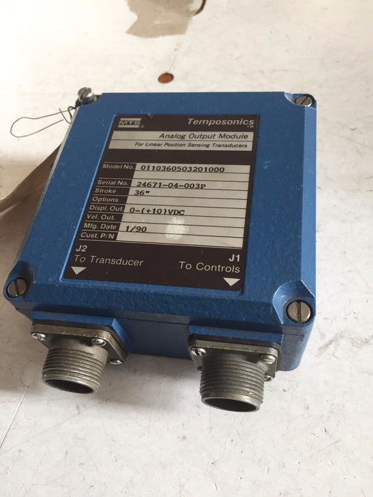 Mts 0110360503201000 Analog Output Module Ldt Position System,Temposonics,Ah