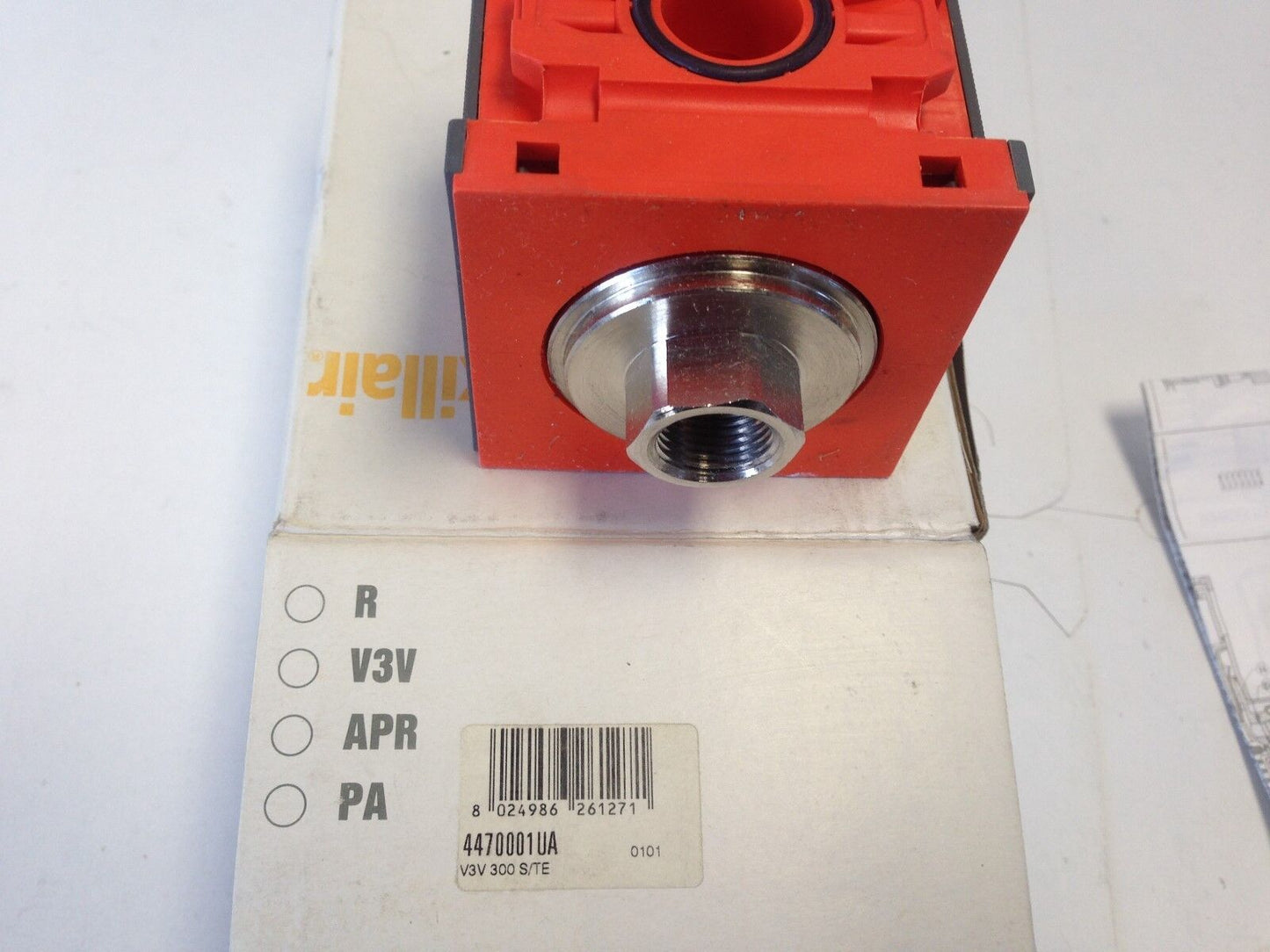 Metal Work 4470001Ua Pneumatic Lockout V3v300,9530901U, 3/4 Npt End Plate Kit,Dg