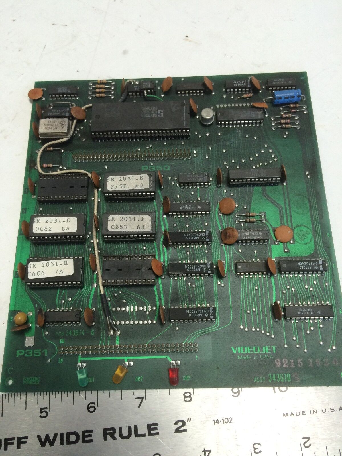 Videojet Csr-3884,Sar-2031  343610 ,343614--G, Pcb Board,Bp