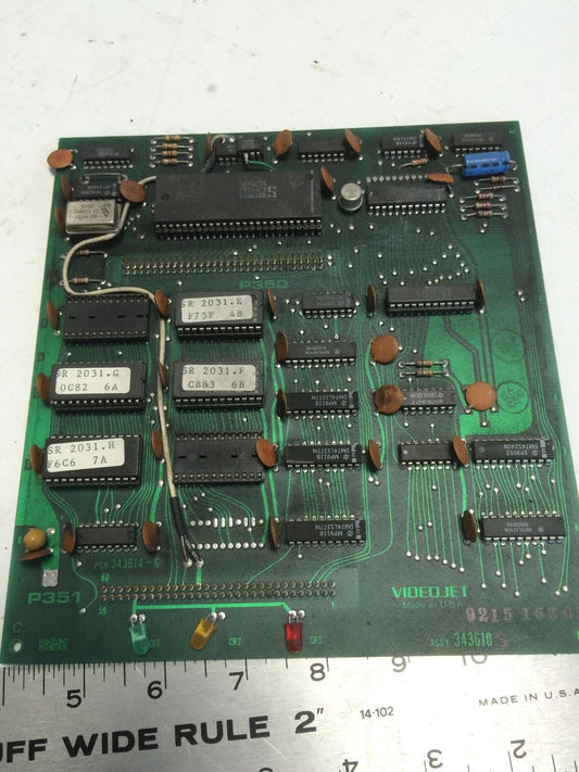 Videojet Csr-3884,Sar-2031  343610 ,343614--G, Pcb Board,Bp
