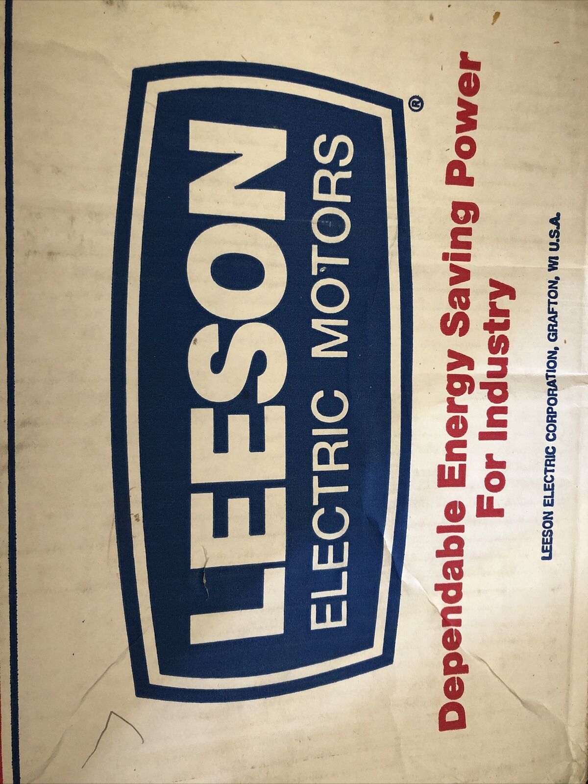 New Leeson C6t34nk17b Electric Motor 3450Rpm, 460V, 2Hp,Te,Bb