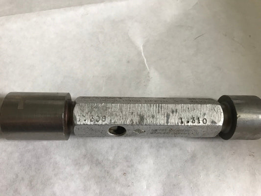 The Pipe Machinery Inspection Gage Go Not Go Plug Gage 1.308 1.310,Et