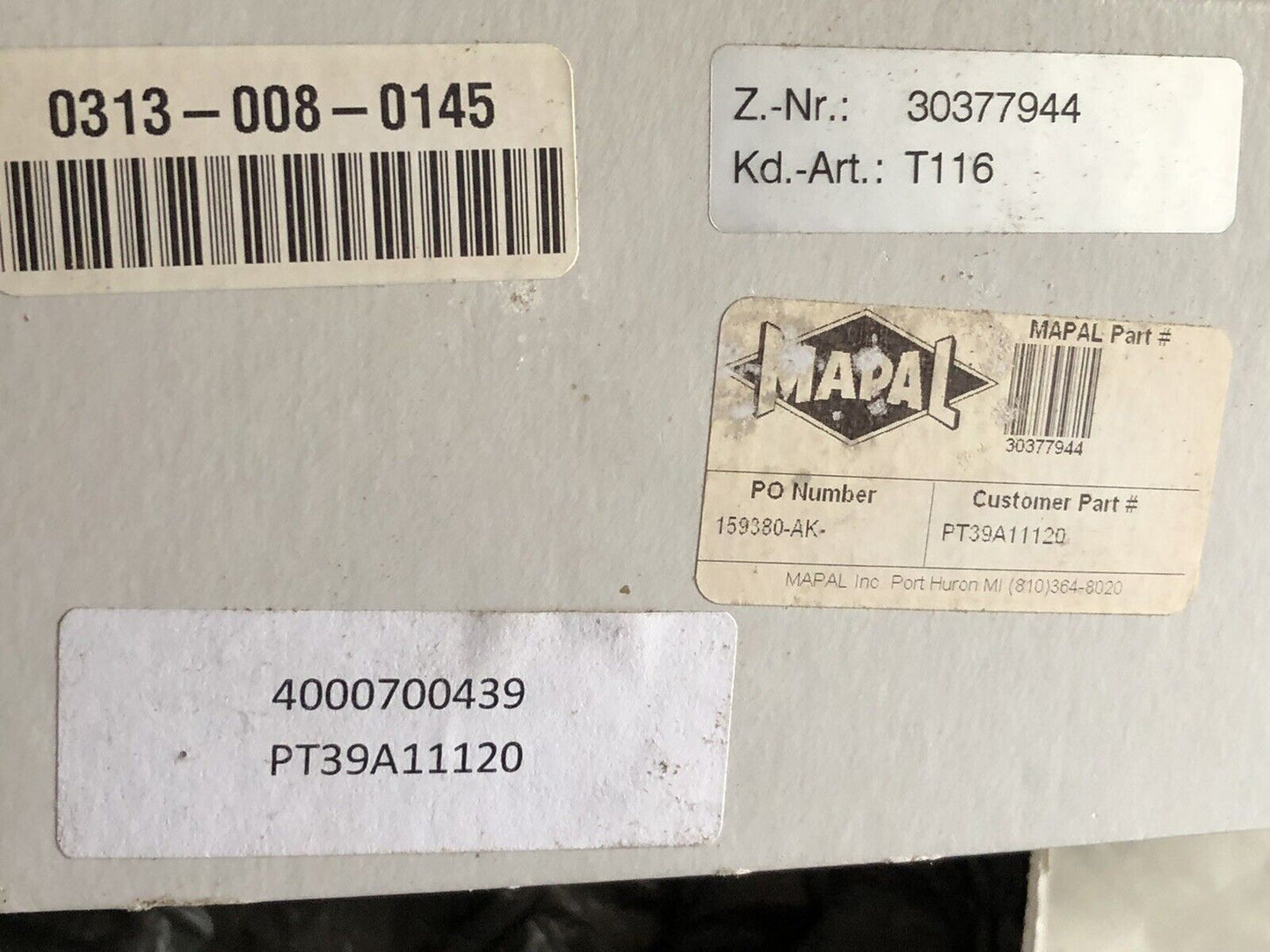 Mapal Pt39a11120 Hsk-A-63 Pcd-Tip Mapal-Wws 11209772-50/3 T116 1969534,Te