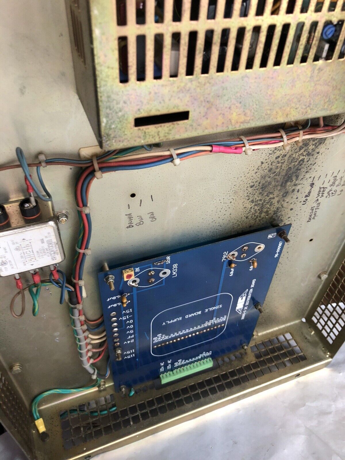 Anco Anca 90-020588 Single Board Cnc Rev. D W/ 2000S-D Dc Distribution,Bv