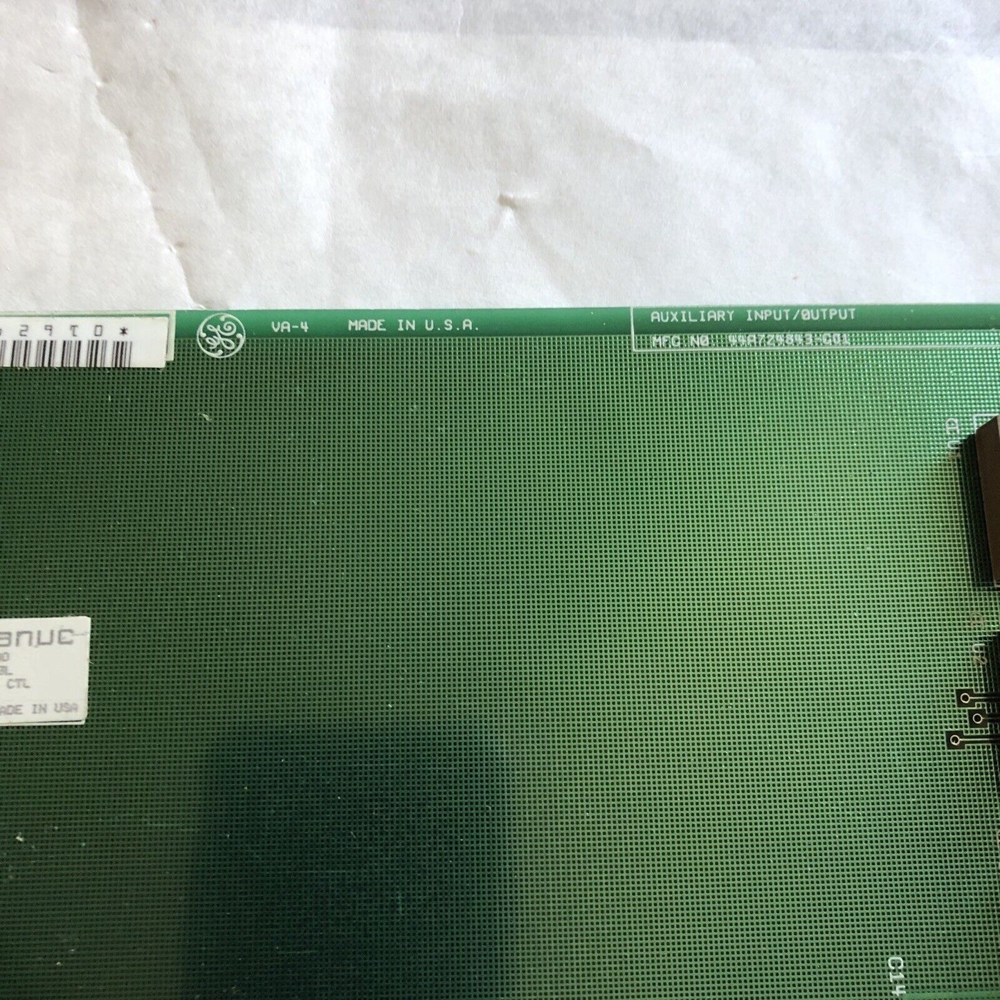 New Ge Fanuc Ic600cb513l Fanuc Aux I/O Ctl,44A724806-001Roo/1,  Ic600cb513,Ey