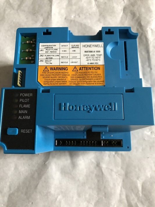 New Honeywell Rm7898a1000 Burner Control,Rm7898 A 1000 Burner (0Hour/76Cycle),Eu
