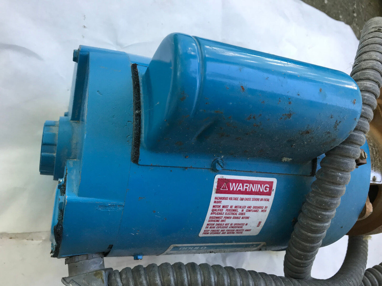 Gould 8-164299-20 Pool Pump Motor,Gould-Guard,1081 Pool Pump,Aqua A Q10,Aq10,Tg