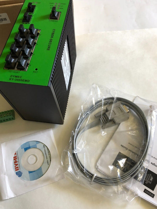 New Dymec Ky-3000Emd, Managed Industrial Ethernet Switch ,Ky3000emd,Bj