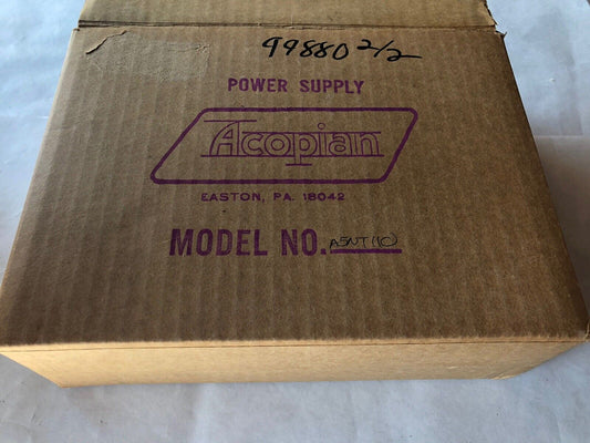 New Acopian  A5nt110 Power Supply 110Vac In 5Vdc Out,A5nt11o,Ff
