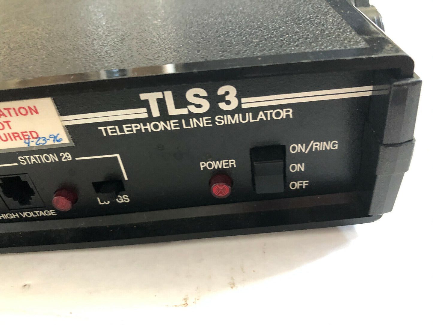 Teltone Tls-3 Telephone Line Simulator 250-00137-02,201-00889-03,Fc