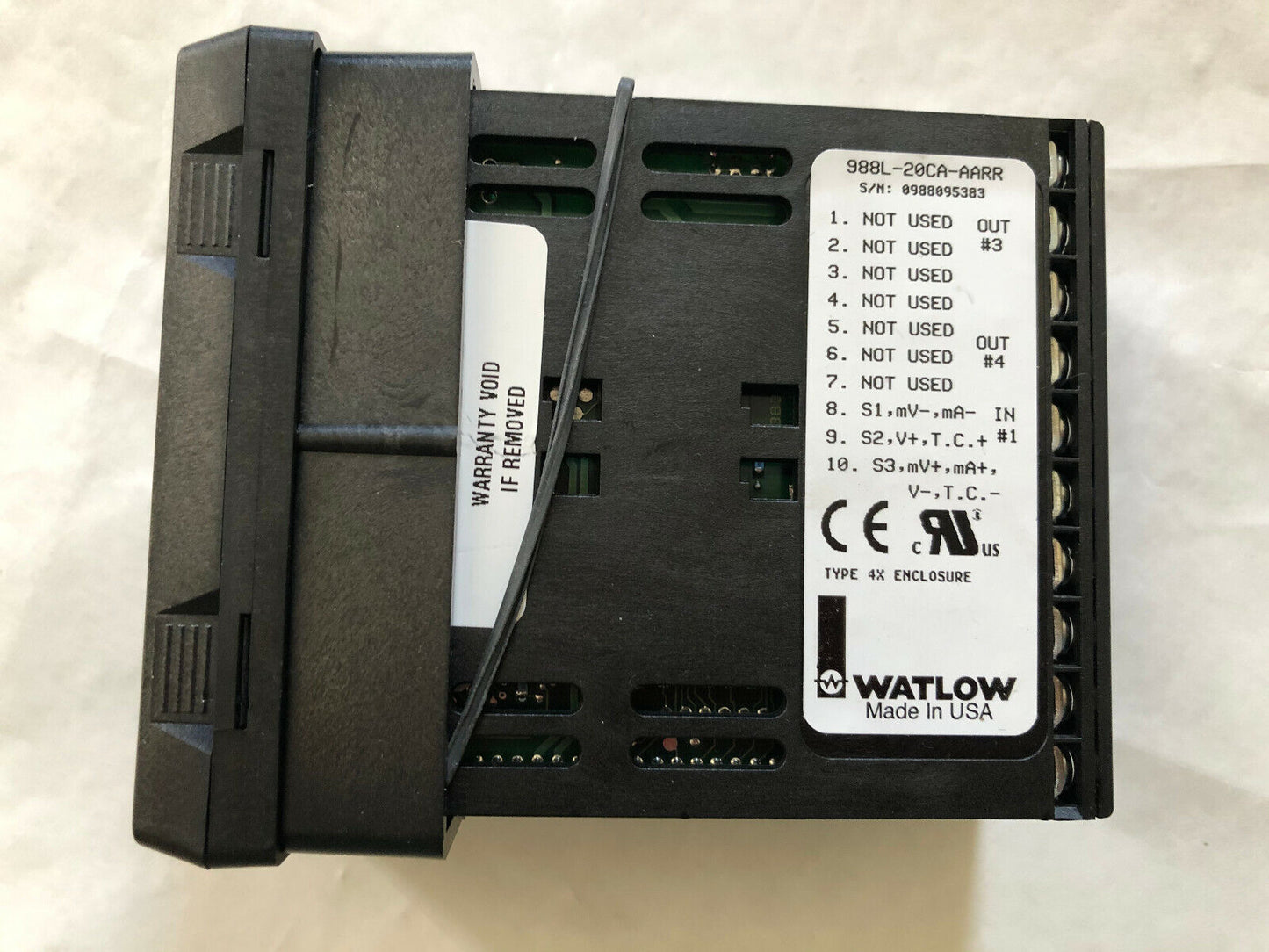 Watlow 988L-20Ca-Aarr ,Watlow Series 988Lf Display Counter (A Little Damaged),En