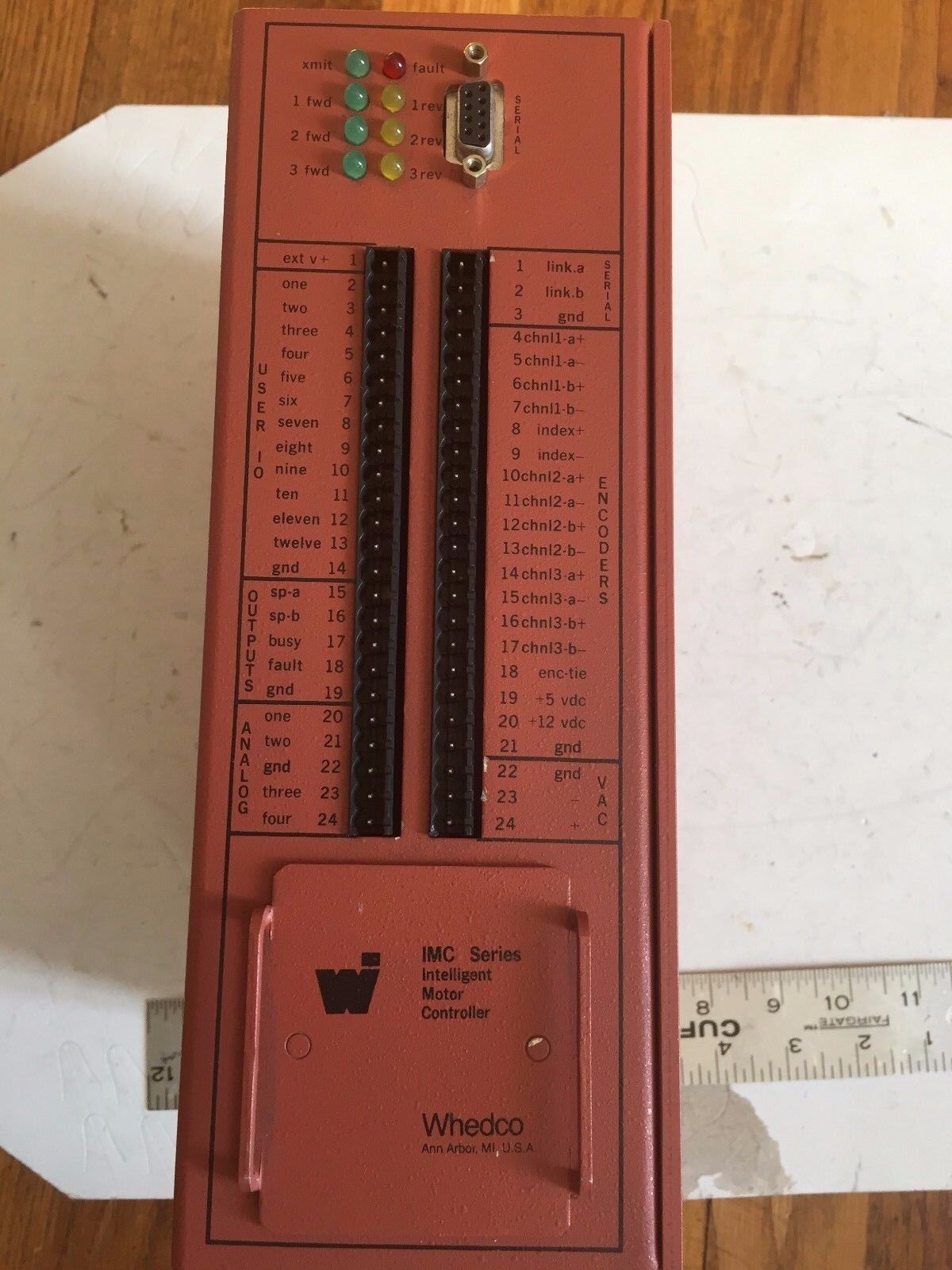 Whedco Cmc-0001-1-B Servo Motor Controller Drive Imc,Whedco 78004078/R9412,Tk
