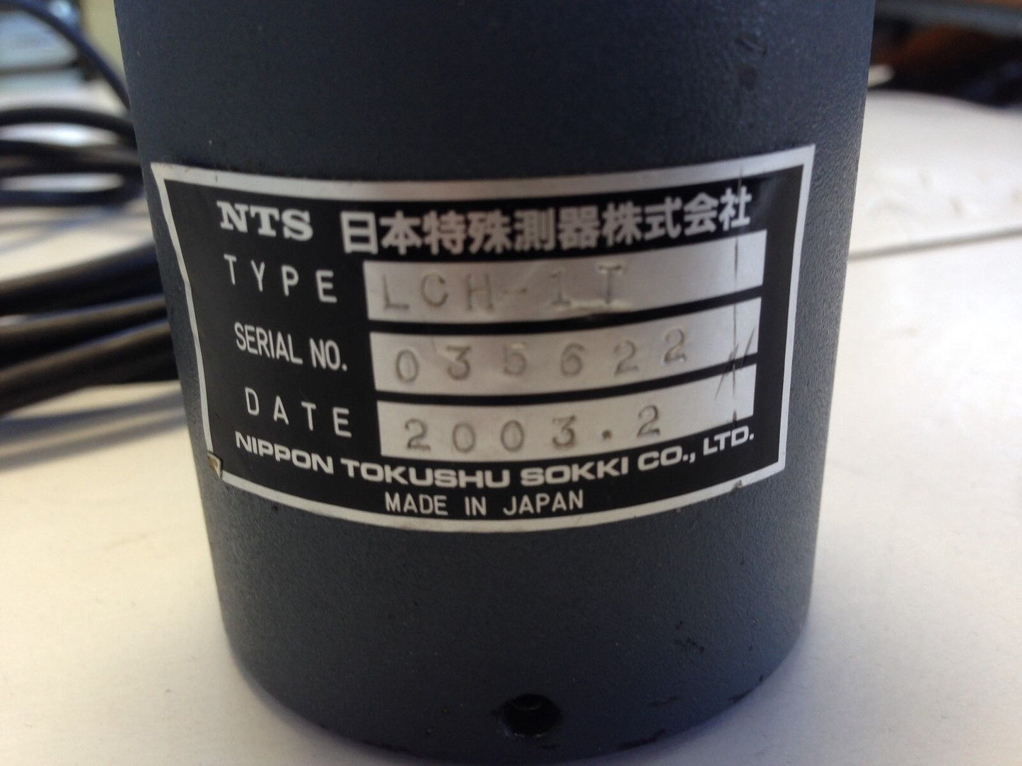 Nts Nippon Tokushu Sokki Lch-1T,Tk