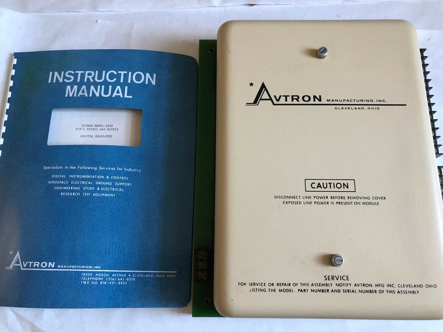 New Old Avtron K440 Digital Power Regulator,Avtron ,P/N D10313,Tl