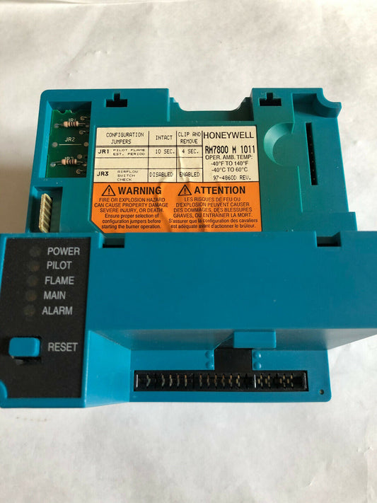 Honeywell Rm7800m1011,Burner Control Rm7800 M 1011 (See Pic &Description ),Bw,Ew