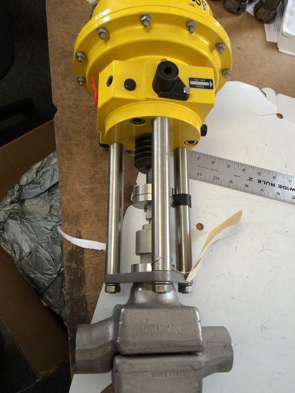 1” Flowserve 025038 Actuator 0950297059 Kammer 7329487-01,1.4571/Ptfe,1/40,Ck