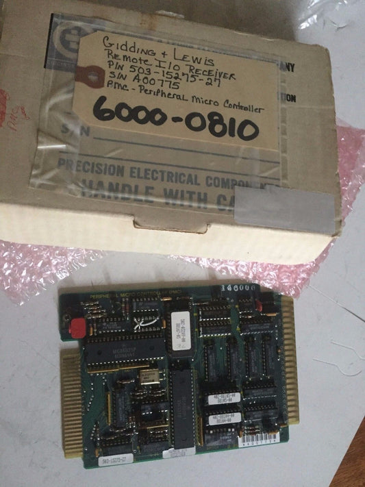 Giddings & Lewis 503-15275-27 Peripheral Micro Controller (Pmc) Tools,Es