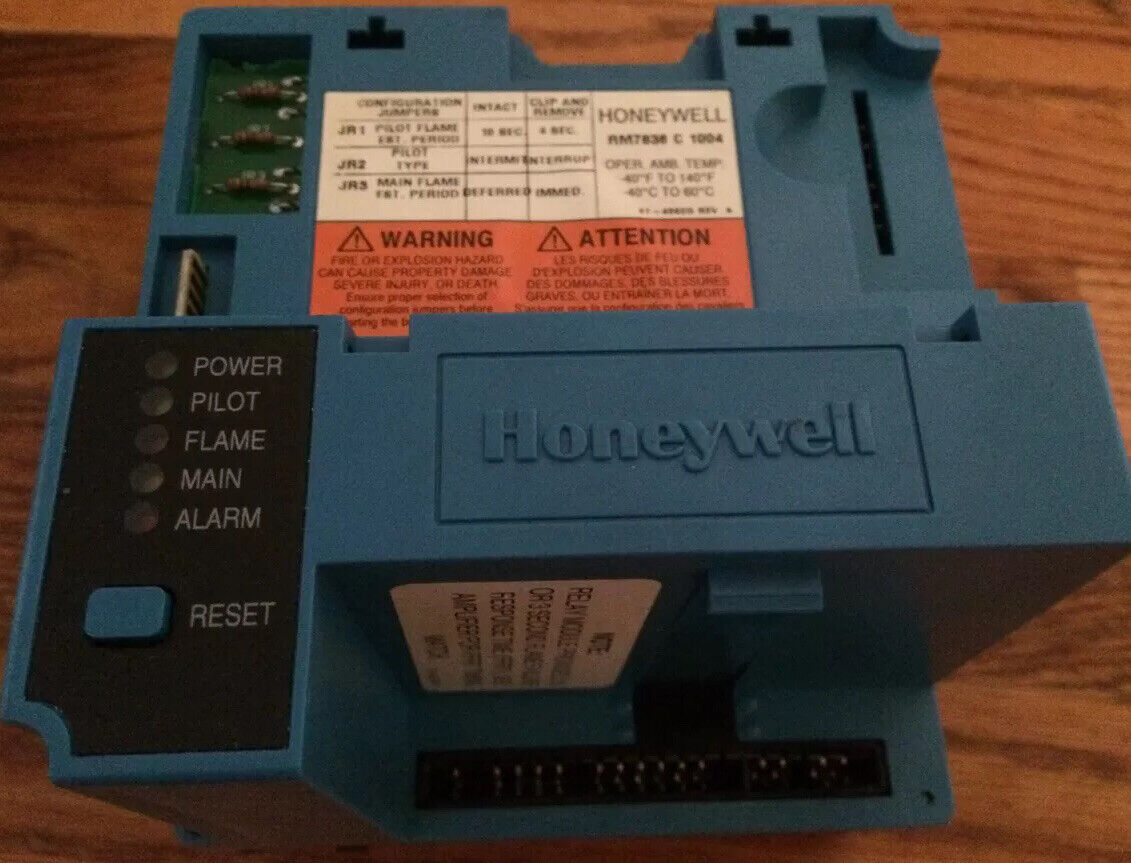 Honeywell Burner Control Rm7838 C 1004,Dynamic Ampli-Check,R7847b1031,Dynamic,Bw
