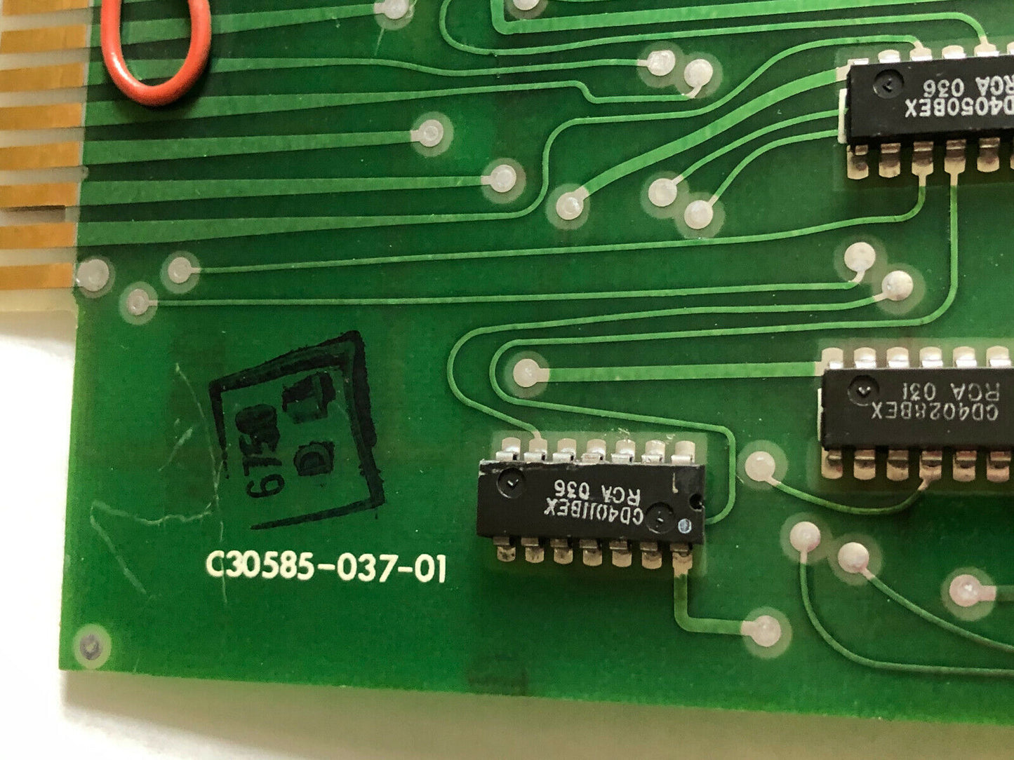 Square D 8881 Ma-1,Square-D C30585-037-01  Output Address Card,Eh