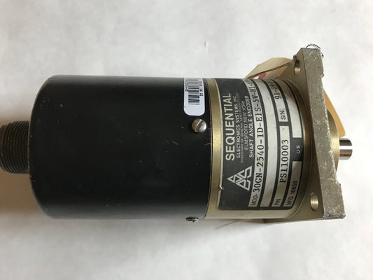 Sequential 30Gn-2540-Id-E1s-5V-H1-D3f-B1-T,Ps110003 Shaft Encoder (Damaged),Sb