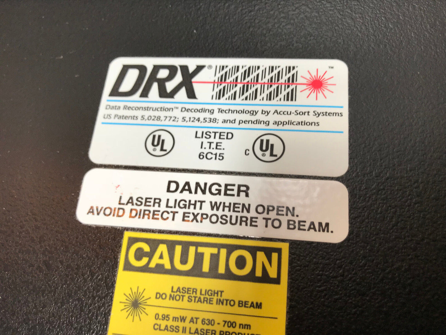Accu-Sort Drx Systems Quad-X Drx Laser Bar Code Scanner Drx,Ab,Ae