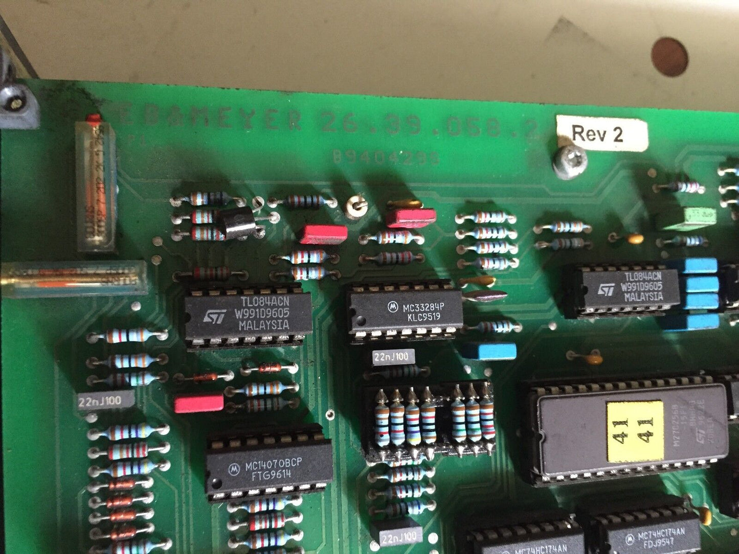 Itd M2,026.39.51,Sieb Meyer 26.39.058.2,B940429s Servo-Amplifier, 26.39.023.6,Bi