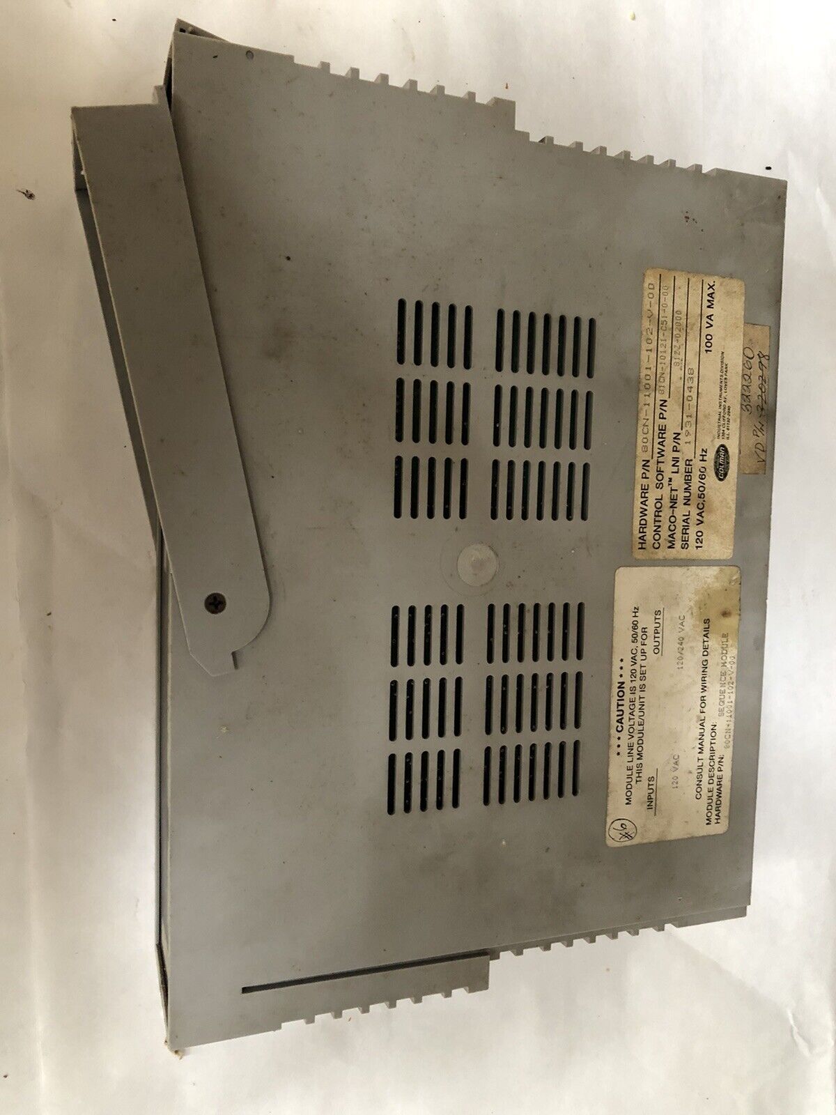 Colman Maco Pac 80Cn-11001-102-V-00 Seq.Mod1,81Zz-02000,81Cn10121c51000,Dk