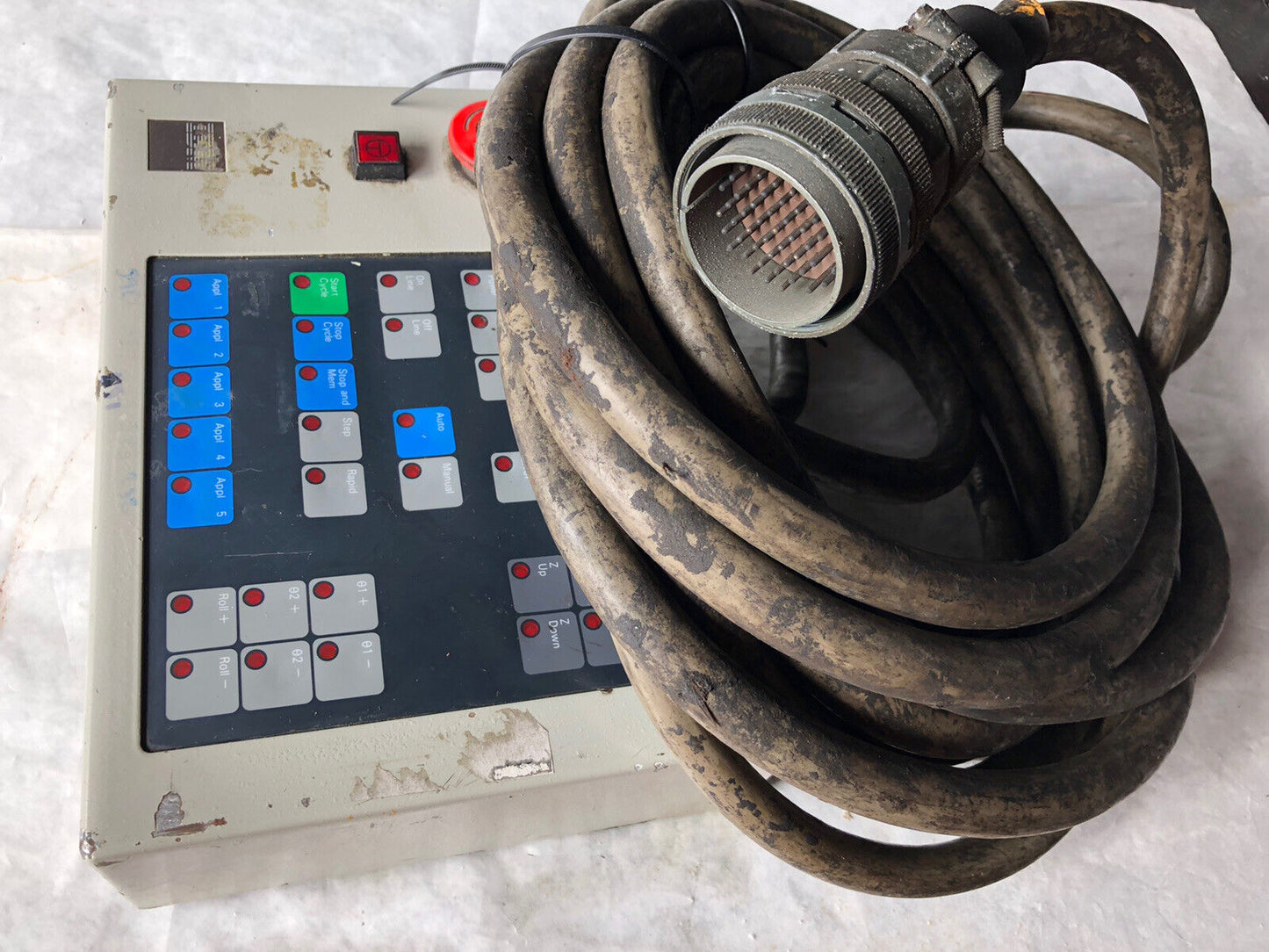 Ibm 7535 Scara Roboter Teach Pendant Handsteuergerät Control Panel Controller,Hm