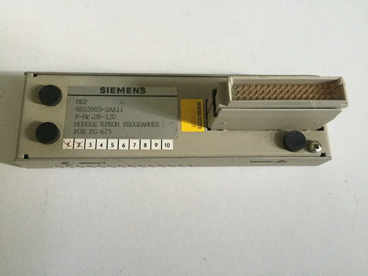 Siemens 6Es5985-2Aa11,Mep,U9-120 Adapter Mep Module Eprom For Pg 675,Cu