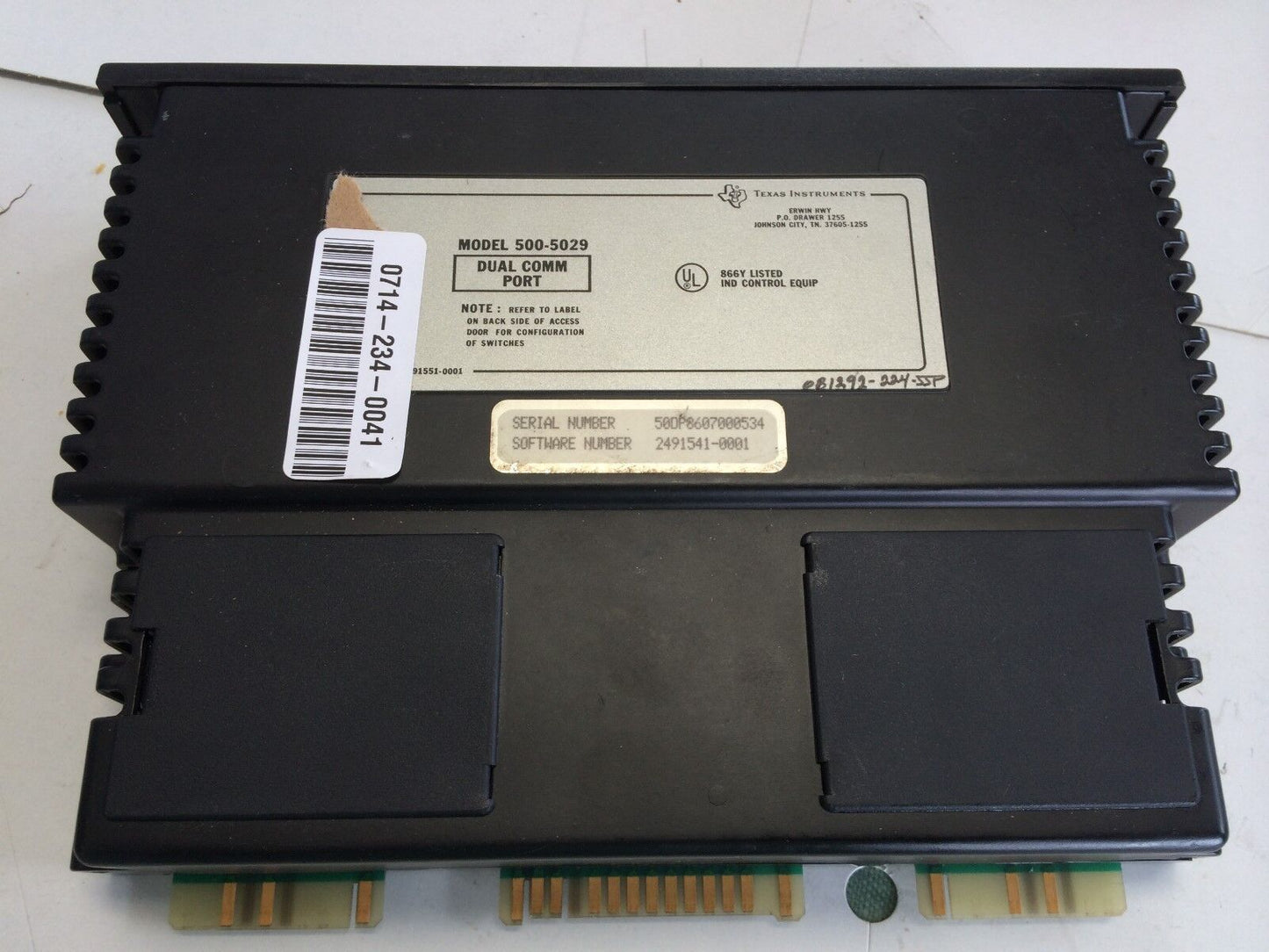 Texas Instruments Dual Comm Port 500-5029,Bd
