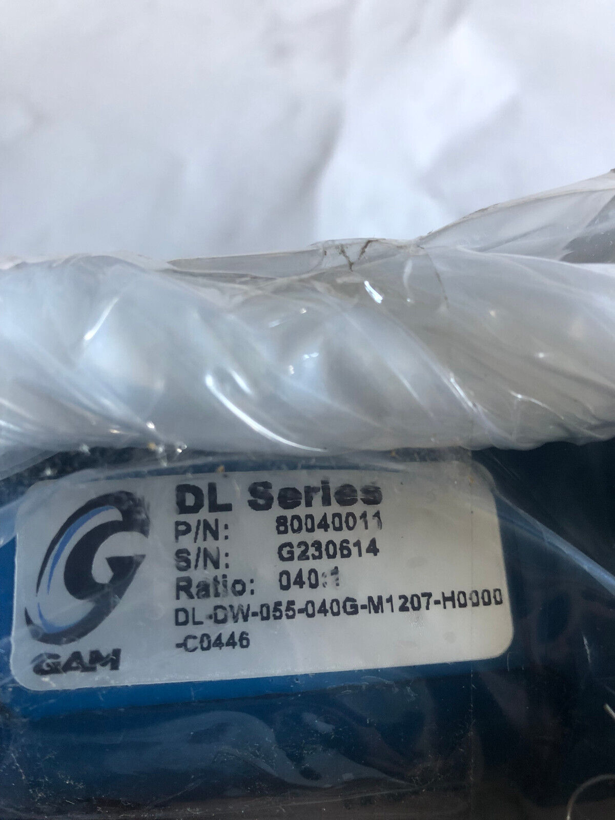 New Gam 80040011 Gearhead Servo Motor,Ratio 040:1,Ga1a,An