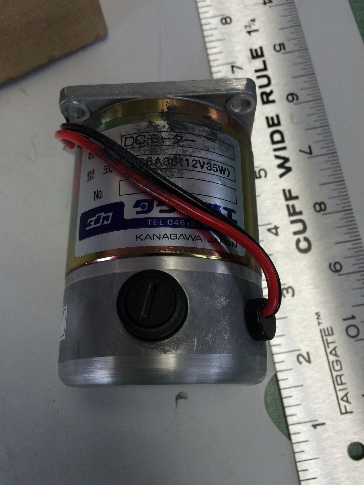 New Kanagawa Tg6a36 (12V35w) 062D Dc Motors, 12 Vdc, 35 Watts,Fi