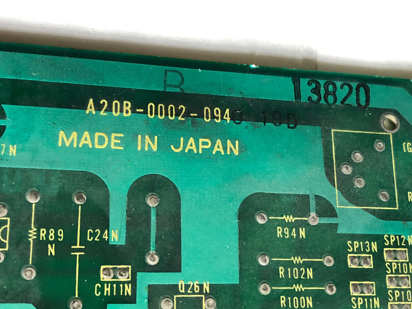 Fanuc A20b-0002-0940-18D,A20b-0002-094,A350-0002-T942/07 3000 Control,Ew