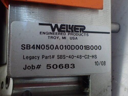 Welyer Sb4n050a010d001b000 Shotpin Cylinder,Welker Wcp-002,Sbs-40-48-C2-Hs,Fm