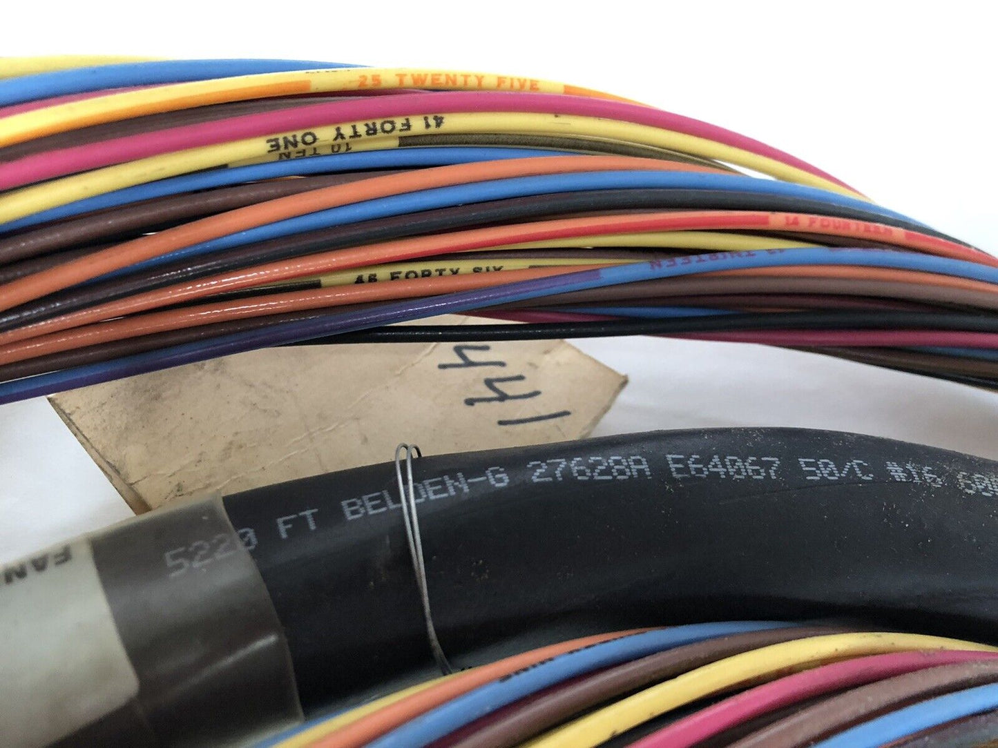Fanuc De-2015-901-001 Robot Cicbl Cable 391634,5220 Ft Belden-G 27628A E64067,Dh