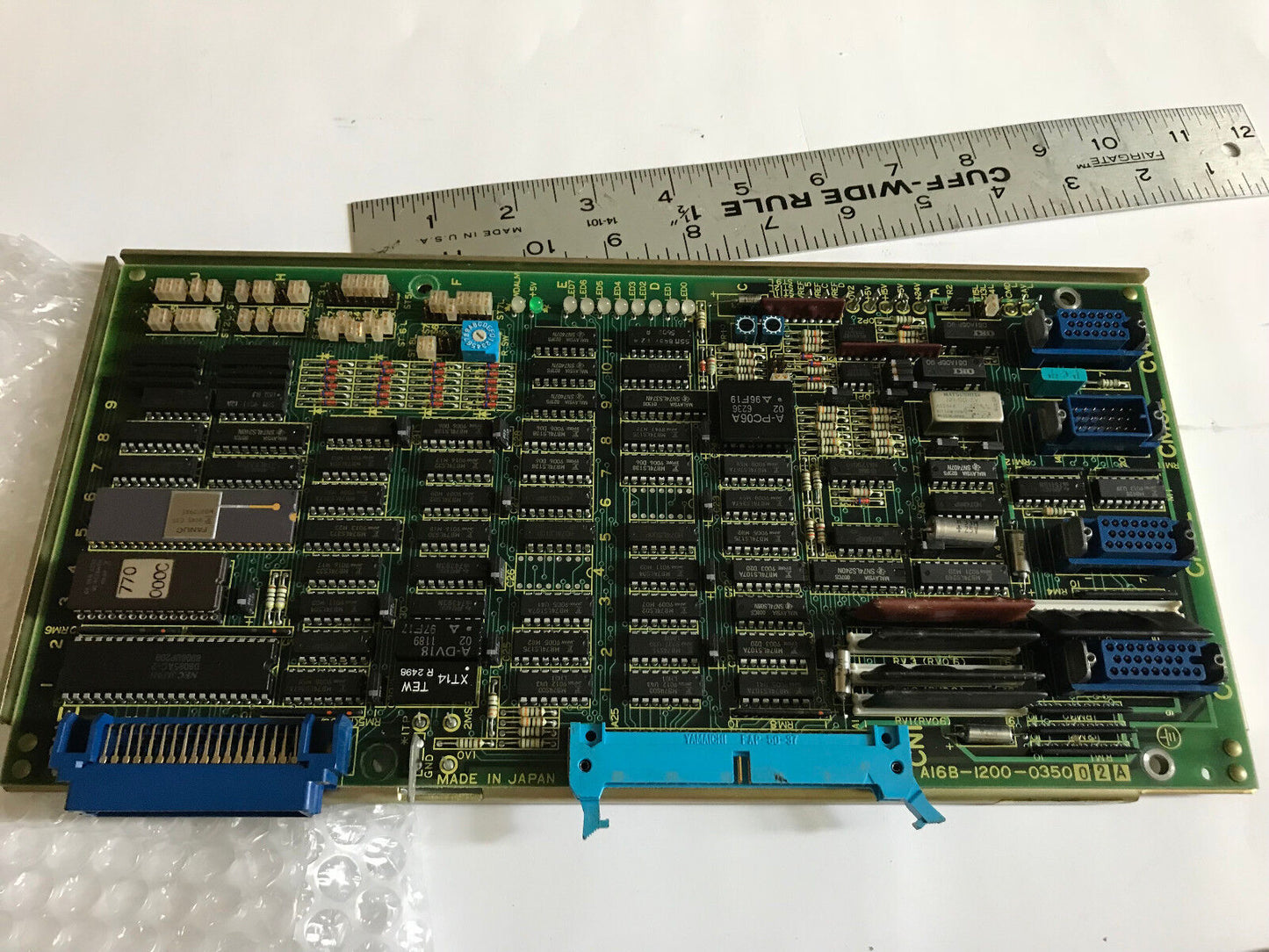 Fanuc A16b-1200-0350,Fanuc A16b-1200-0350 02A Panel Mate Plc Circuit Board,Ee