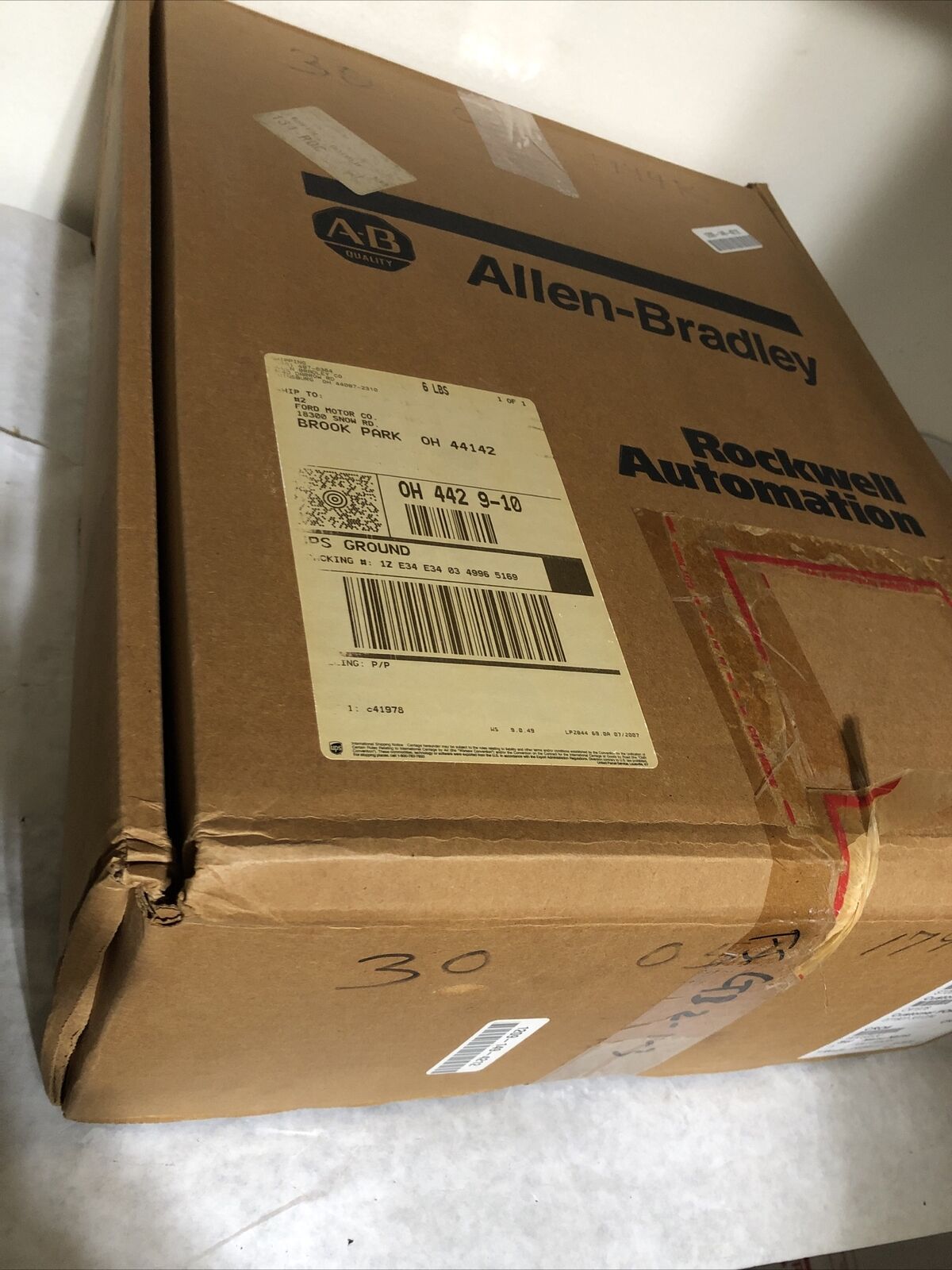 Allen Bradley 5150-Mrs A,A-B 5150-Mrs Plc Remote Scanner Daughter Board,Fj