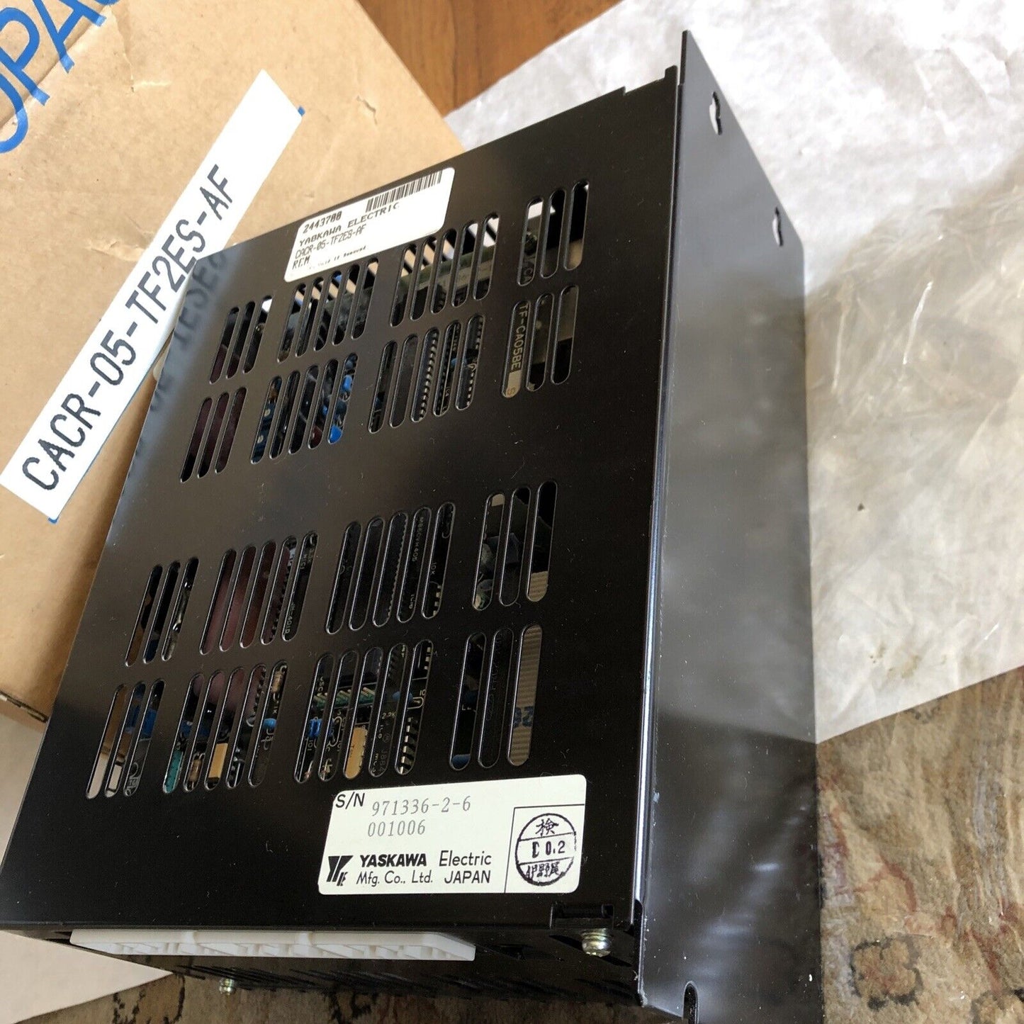 Yaskawa Cacr-05-Tf2esaf Etu Electric Servo Drive Servopack, Cacr-05-Tf2es-Af,Ea